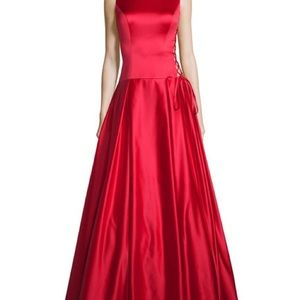Jovani red ball gown